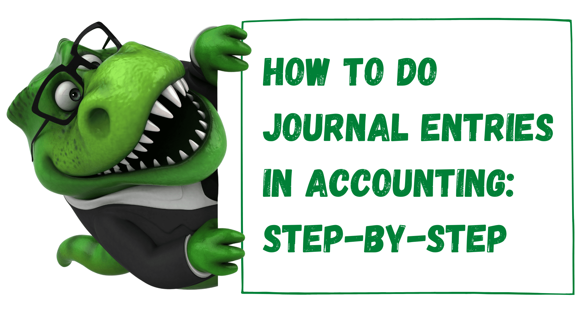 how to write the journal entry